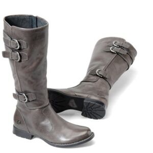 Born Women Attila  Comfort Leather Tall Riding Boots shoes sz 7.5